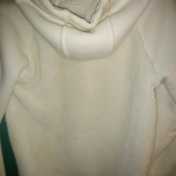 Girls Sherpa Zip Up Hoodie - Picture 4 of 5